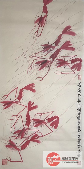 2022年9月2日张国富原创写意作品《八仙过海图》 白色生宣 100X50。.jpg