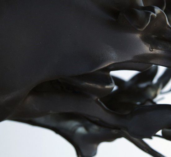 中央美院女大学生3D打印创作《水墨云》