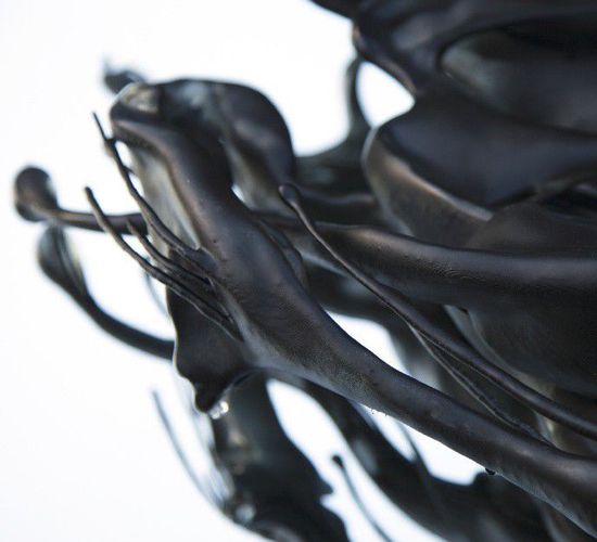 中央美院女大学生3D打印创作《水墨云》