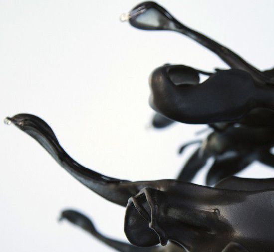 中央美院女大学生3D打印创作《水墨云》