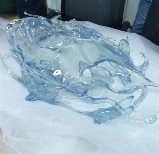 中央美院女大学生3D打印创作《水墨云》