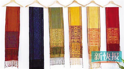 ■植物染 黎锦创意围巾