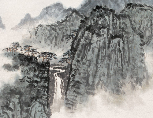 钱松嵒 万山积翠 局部图-3.jpg