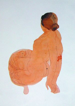 罗丹的习作(左)