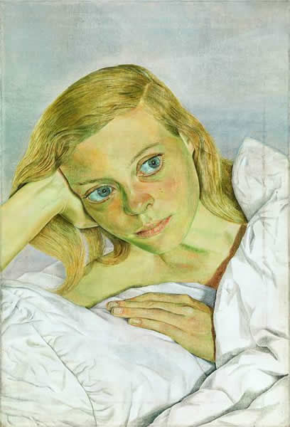 ��չ��Ʒ��¬�������������¡����ϵ�Ů������Girl in Bed ����1952��