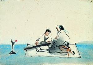 2011���ں�������ӡ�翪�ĵ��׽��й������������ϣ���������ɽ����׿�׾�������һ��ˮī������ɽˮ�顷��56��Ԫ�ɽ���