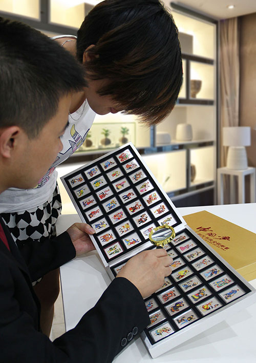 大国风范!中国梦·56民族纯银邮票震撼发行!3