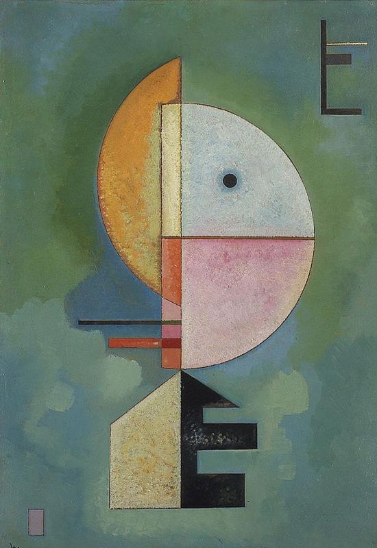 ����˹�� Kandinsky - ���ϣ�Upward��