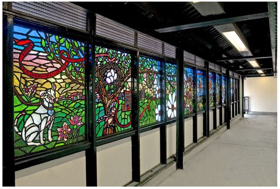 ����������Carlo Sun��167��վ�Ĳ���������һ�����ʿ�˹��Ӱ�ӡ���A Bronx Reflection����������2007�ꡣͼƬ��Courtesy of the MTA