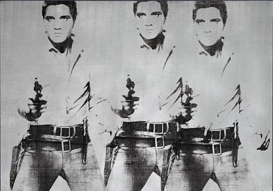 ������ϡ��ֻ����ġ�è������Ӱ [��³˹���Ȱ�]����Triple Elvis [Ferus Type]�� 1963����ɽ�ɽ�ִ���������ݣ�San Francisco Museum of Modern Art������ͬһϵ�У��ɽ���8190����Ԫ��Լ�������5��3747��Ԫ��������7000����Ԫ��Լ�������4��5938��Ԫ�� ͼƬ��Courtesy of Christie's.

������ �����ϡ��ֻ����ġ�è������Ӱ [��³˹���Ȱ�]����Triple Elvis [Ferus Type]�� 1963����ɽ�ɽ�ִ���������ݣ�San Francisco Museum of Modern Art������ͬһϵ�У��ɽ���8190����Ԫ��Լ�������5��3747��Ԫ��������7000����Ԫ��Լ�������4��5938��Ԫ����ͼƬ��Courtesy of Christie��s��