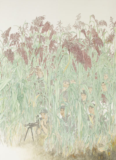 Ҧ���������� ��ɽ�ߣ�Ѫɫ���� ����220X160 ���Ͼ���