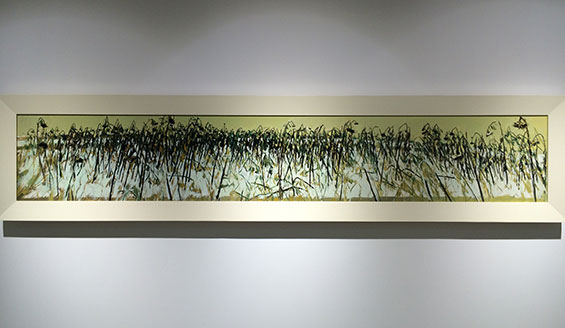 ������ѩƽ��֮һ�������ͻ�  2014����  50X300cm