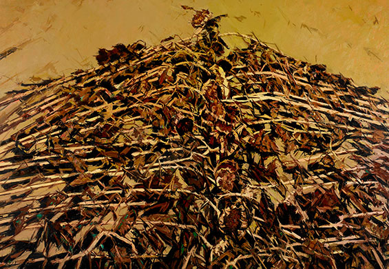 ������Ʒ�����塷266x186x7cm 2012��