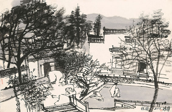 �������Ʒ��������԰��70x100cm 2015��