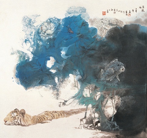 ����ң�Ρ� 44cm��47.4cm  ֽ�� 1990��