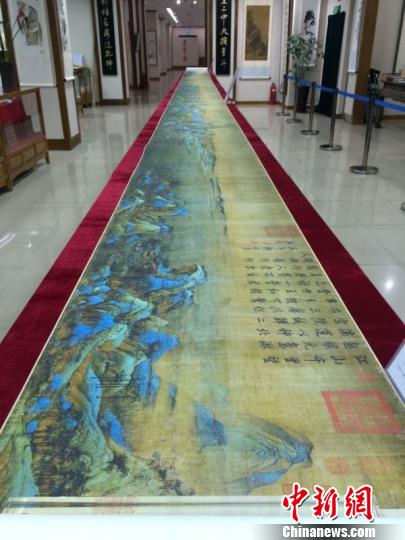 ͼΪ��ǧ�ｭɽͼ���߷�������Ʒȫͼ����ǿ����