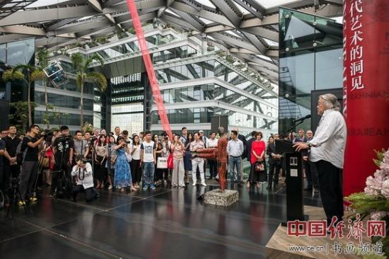 点击图片翻到下一页>> 《美的颠覆——意大利当代艺术的洞见》展览开幕式现场