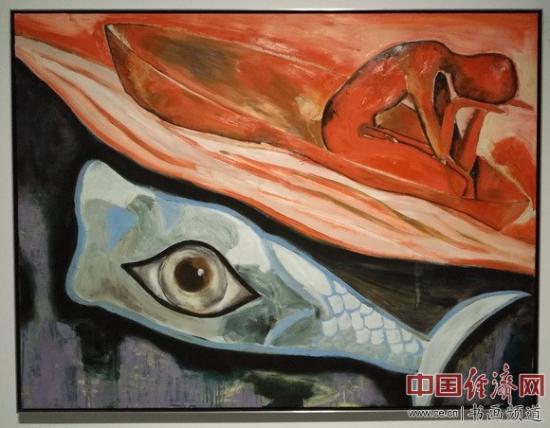点击图片翻到下一页>> 弗朗切斯科·克莱门特 (Francesco Clemente) 《无题》
