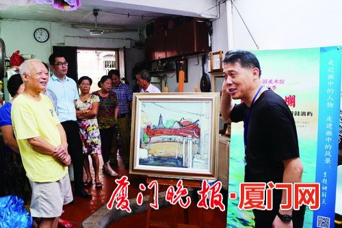 “百年绚烂”油画精品在鼓浪屿展出 所绘美景今日更迷人