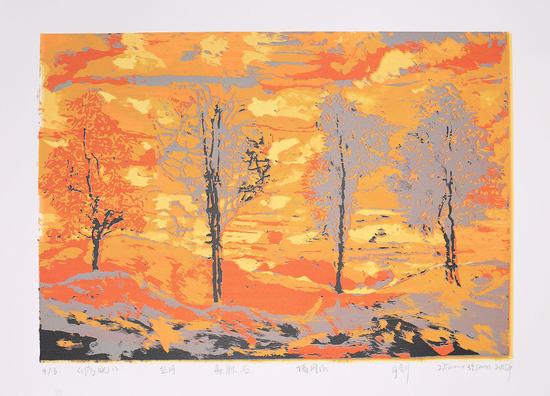 Ф��������������27.5x39.2cm,˿���棬2015